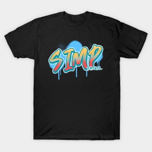 SIMP Patrol 90's Graffiti Retro Vibes T-Shirt